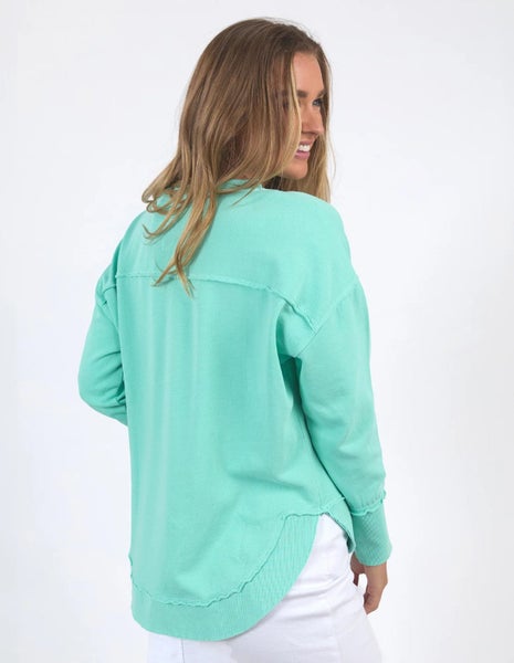 Foxwood Foxwood Simplified crew Neon Mint Carousel 2