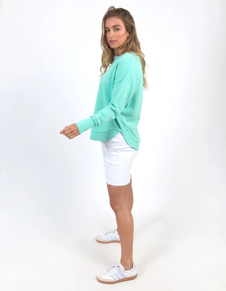 Foxwood Foxwood Simplified crew Neon Mint Carousel 5