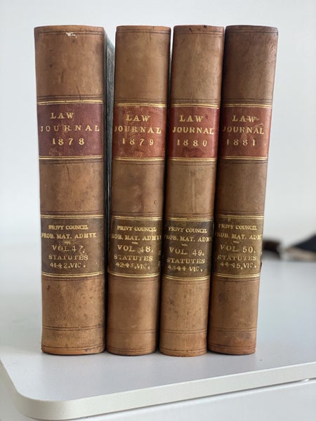 Collection of Vintage Law Journals Carousel 2