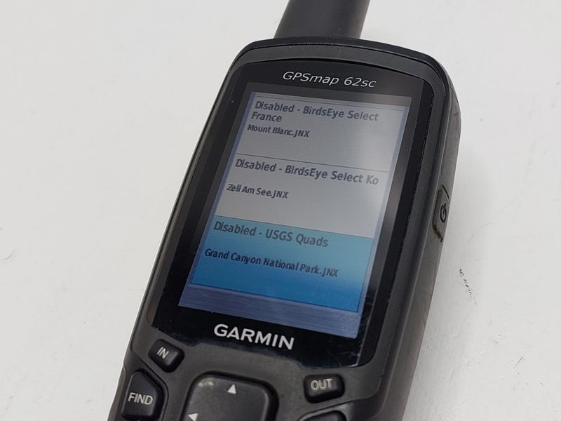 GARMIN "GPSMAN 62C" Handheld GPS Carousel 9