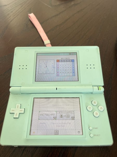 ?? Teal Nintendo DS Lite + Pink Accessories + 18 Games ?? Carousel 2