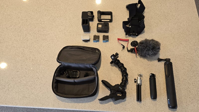 GoPro Hero 8 Black plus accessories Carousel 1
