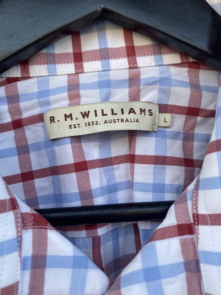 R.M. Williams Short Sleeve Shirt (Size L) Carousel 3