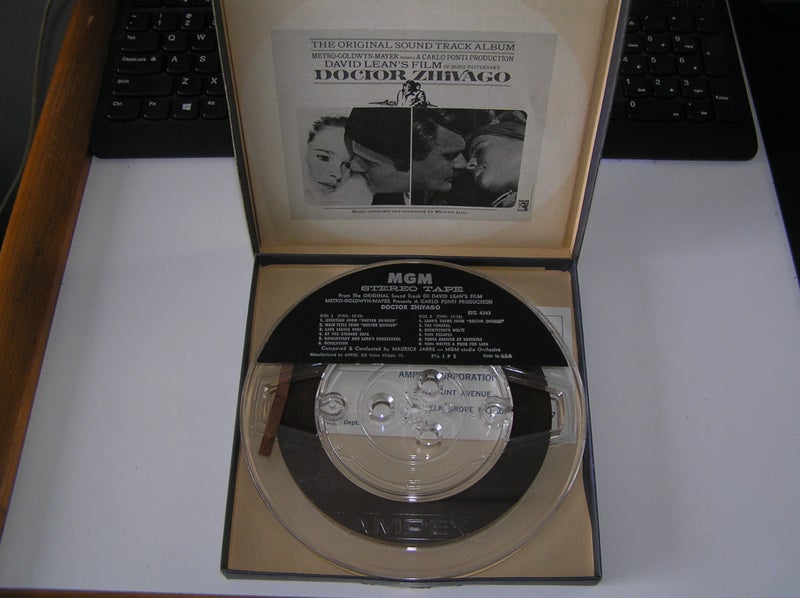 REEL TO REEL SOUNDRACK FROM DOCTOR ZHIVARGO Carousel 2