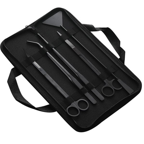 Aquascaping 6 Piece Tool Set - Black Carousel 1