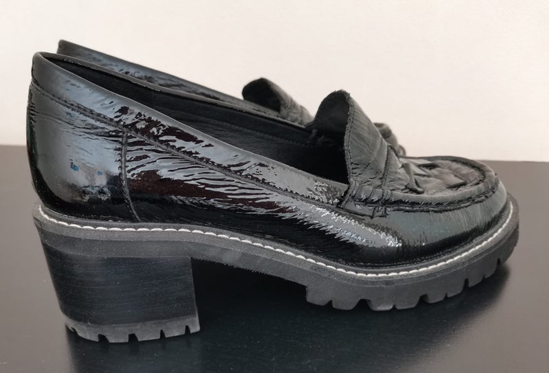 Top End Black Patent Leather Loafers63617150758529113