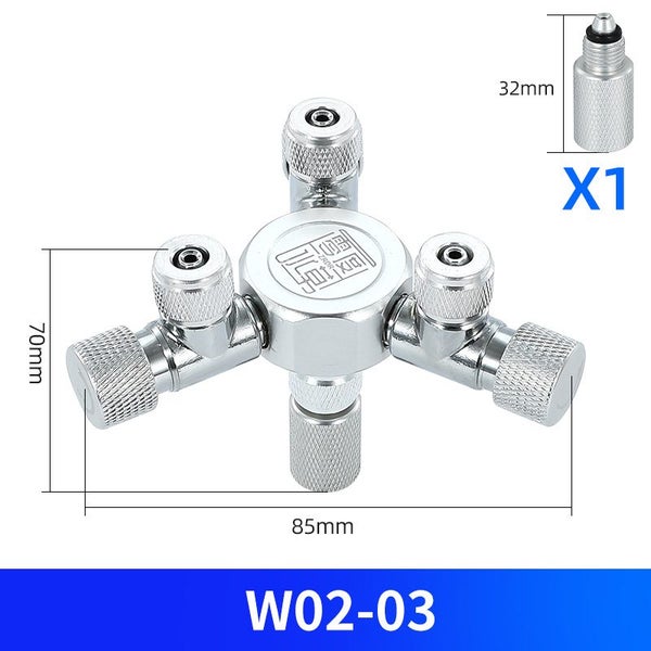 DIY CO2 Brunching Regulator - 3 Outputs Carousel 1