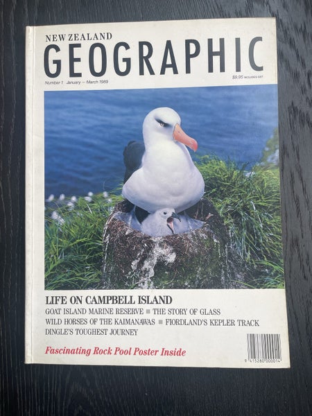 New Zealand Geographic issue 1-20 Carousel 1