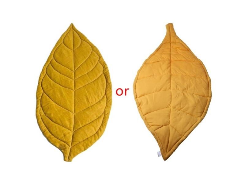 Newborn Baby Room Decor Soft Crawling Play Mat In Leaf Shape Carousel 1
