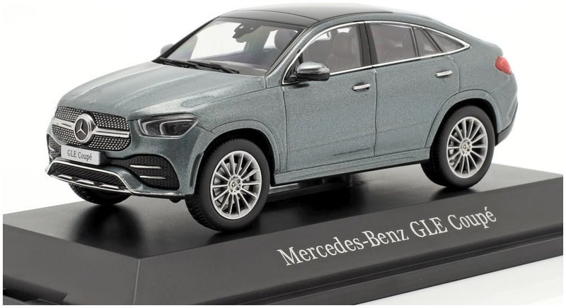 MERCEDES GLE COUPE C167 SELENITE GREY 1:43 SCALE DEALER MODEL BY iScale 1 only Carousel 2