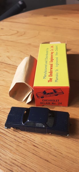 Very Collectible Fun Ho - Chevrolet Belair No 24 - Boxed Midget Carousel 1