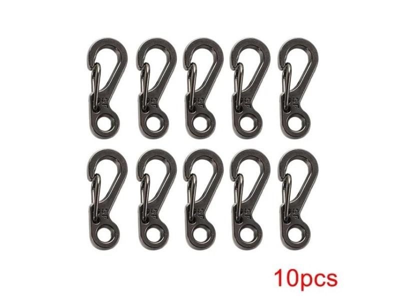 EDC SF Gear Mini Spring Hang Mountain Climb Paracord Quickdraw Carabiner Carousel 1