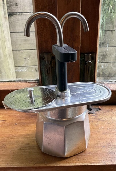 Rare Vintage Bialetti Dual-Spout Moka Express (Model 051) Carousel 4