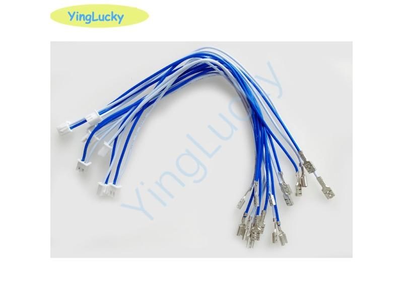20PCS 2.8mm 4.8mm Terminal Female Connector With 2 Pin Plug Cable Joystick Carousel 1