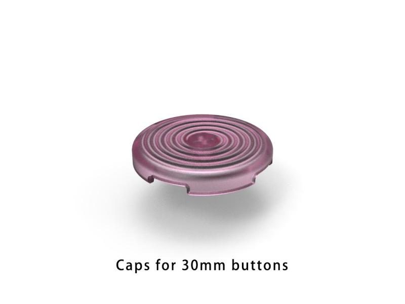 Arcade Replacement 24mm 30mm Colorful Button Caps For Mechanical PushButtons Carousel 1