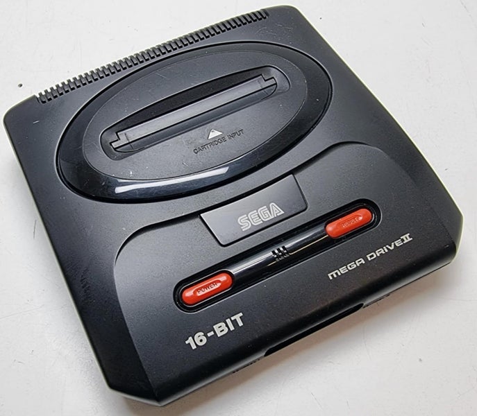 Sega Mega Drive 2 [MK-1631-50] Inc 1x OG Con, 1x AfterM Con, JoyStick and Acc Carousel 2