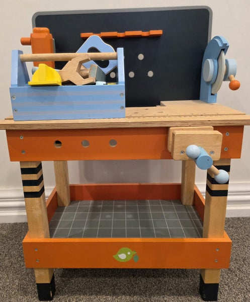 Kids wooden tool bench toy rrp $249 Carousel 2