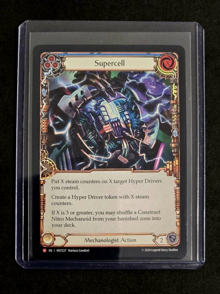 Flesh and Blood Part the Mistveil - Supercell - Majestic Rainbow Foil Carousel 1