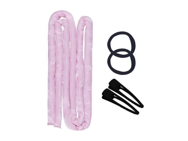 Heatless Curling Rod Headband Soft Hair Curlers Sleeping Silk Curls Perm Rods Carousel 1