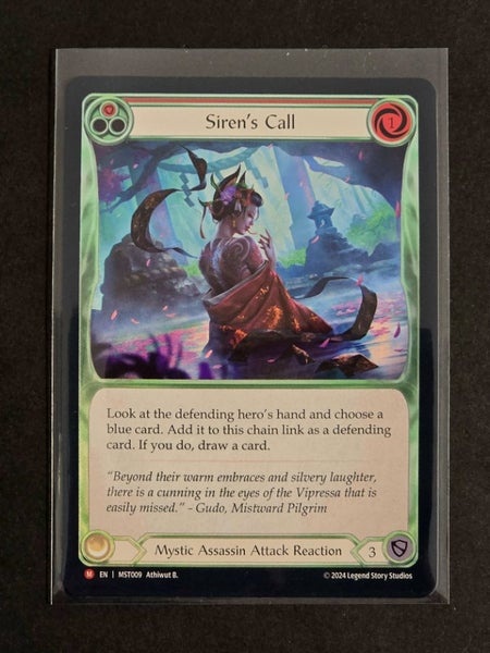 Flesh and Blood Part the Mistveil - Siren's Call - Majestic Rainbow Foil Carousel 1