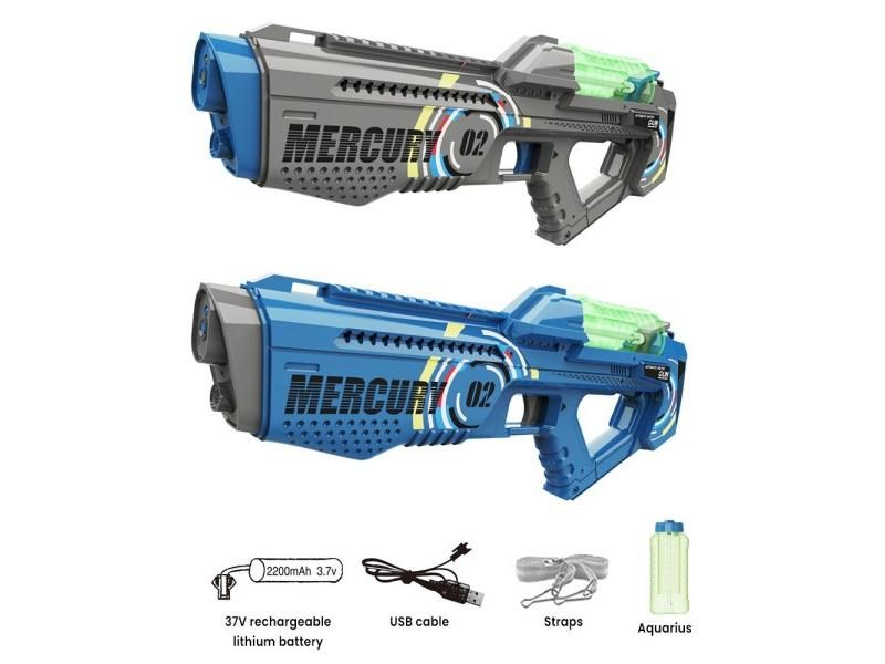 Summer Adult Kid Electric Luminous Water Blaster Guns Carousel 1