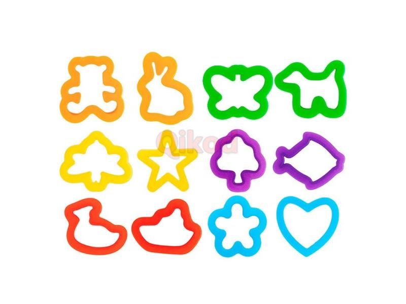 Educational Plasticine Mold Slime Toys DIY Kid Cutters Moulds Sets Carousel 1