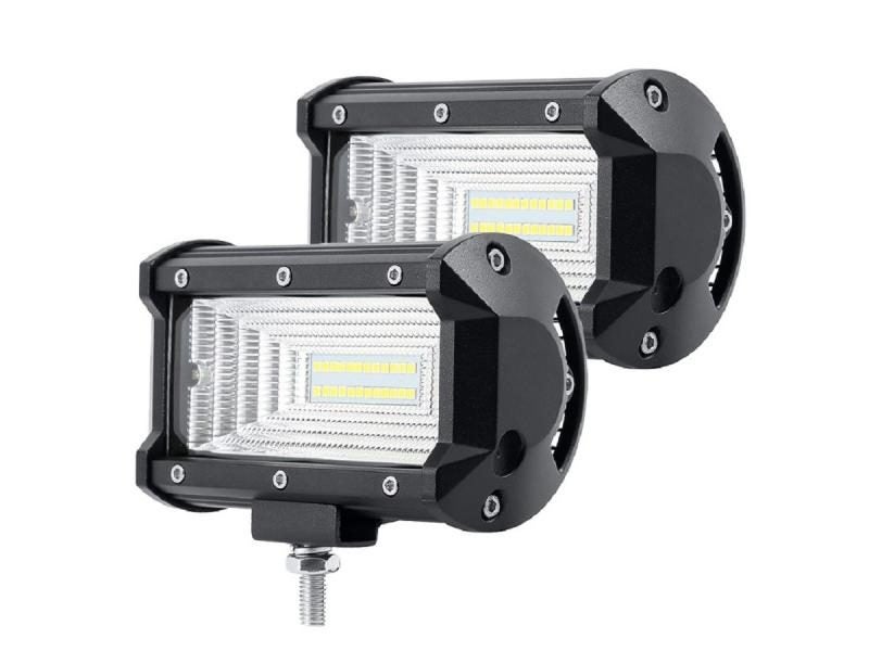 2pcs LED Light Bar 12V 24V Driving Worklights CAR HEADLAMP For Off Road Truck Carousel 1