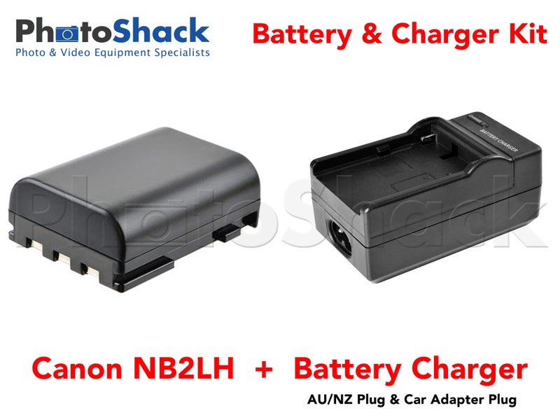 NB2LH Charger & Battery Kit for Canon Cameras Carousel 1
