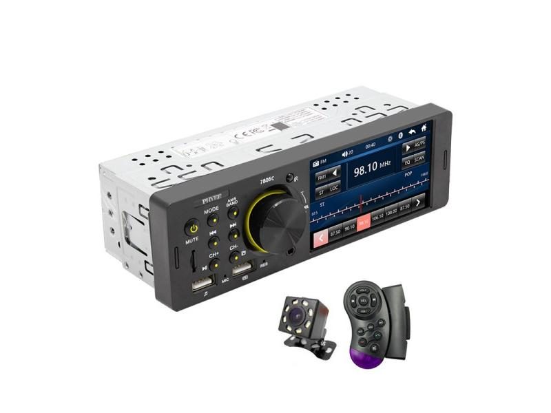 1Din 4.1 Inch Touch Screen Car Radio Bluetooth 5.0 Hands-Free FLAC Audio USB Carousel 1