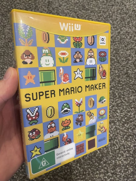 Nintendo Wii U game - Super Mario Maker Carousel 1