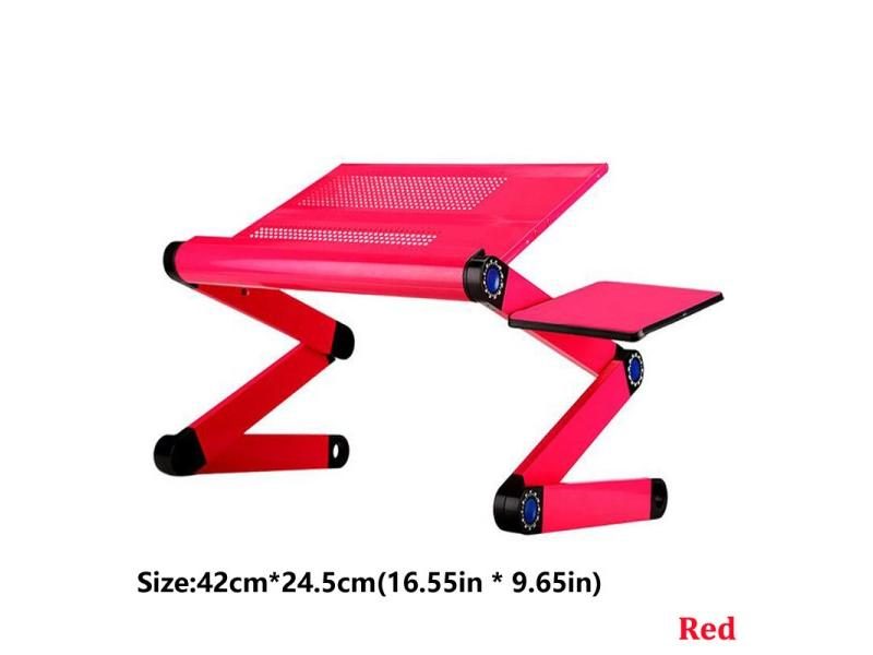Adjustable Portable Laptop Table Stand Lap Sofa Bed Tray Computer Notebook Desk Carousel 1