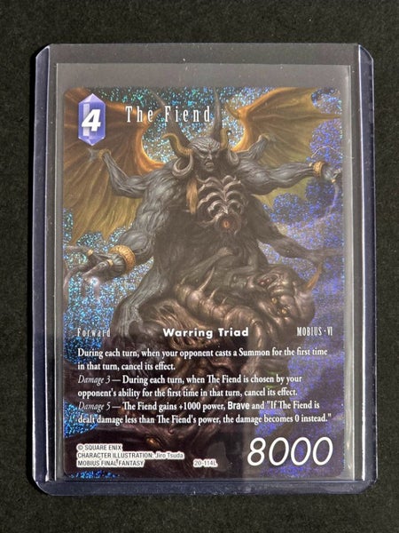 Final Fantasy TCG Gunslinger in the Abyss - The Fiend - Full Art (Foil) Carousel 1