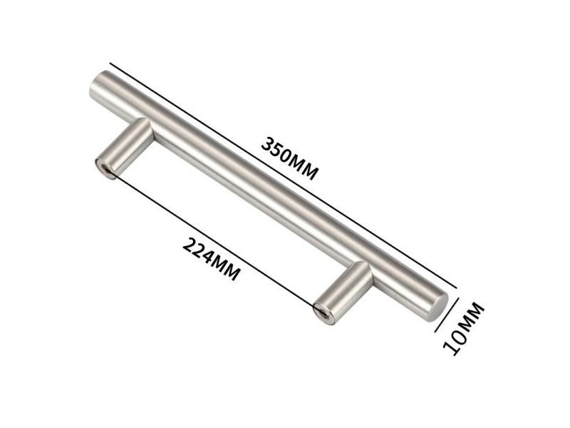 Modern Stainless Steel Kitchen Door Cabinet T Bar Handle Pull Knob Carousel 1