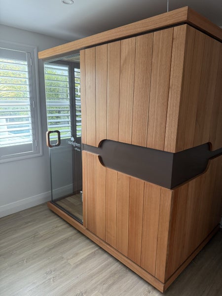 Indoor 3 person Sunlighten Infrared Sauna Carousel 1