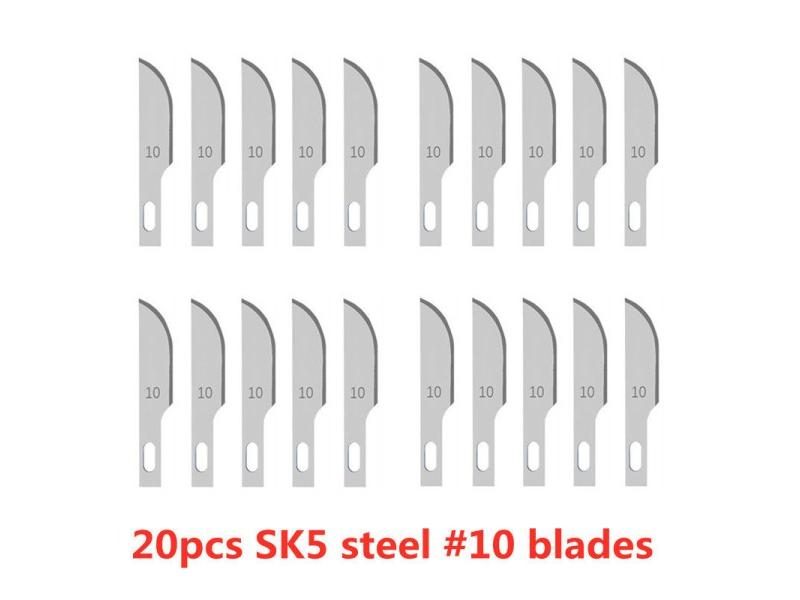 20pcs Wood Carving Blades Craft Carve Tools Carousel 1
