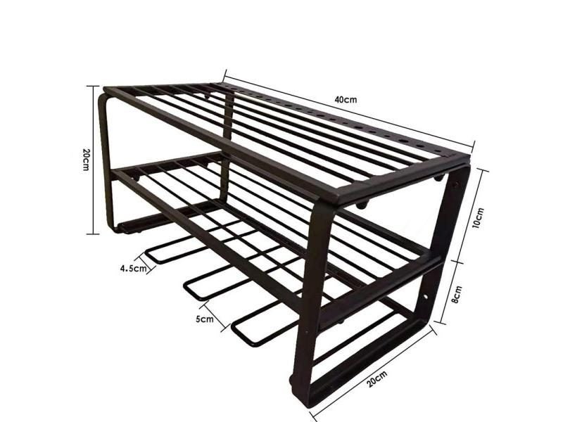 3 Layers Hand Power Tool Organizer Rack Wall Mount Workshop Garage Mobile Tool Carousel 1