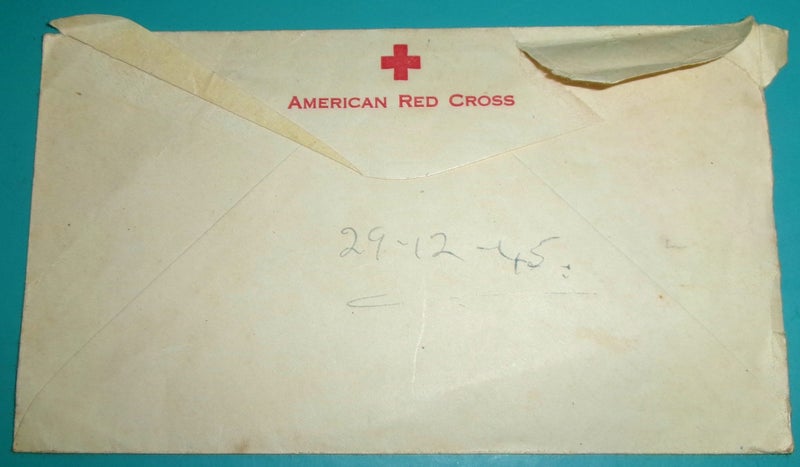 American Red Cross Envelope Addressed To NZ Soldier - WWII Carousel 2