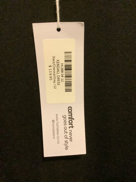 Brand New Dress Black/Charcoal/Grey size 1263617151523329112
