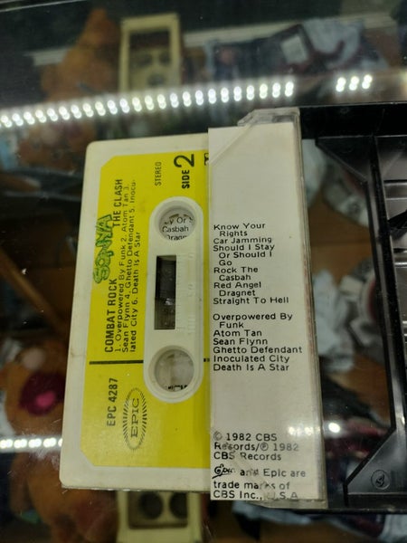 The Clash - Combat Rock cassette Carousel 4