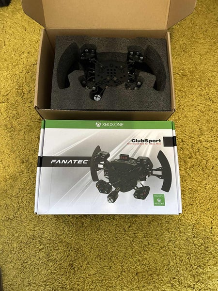 Fanatec set up , with MOZA handbrake.63616501982465114