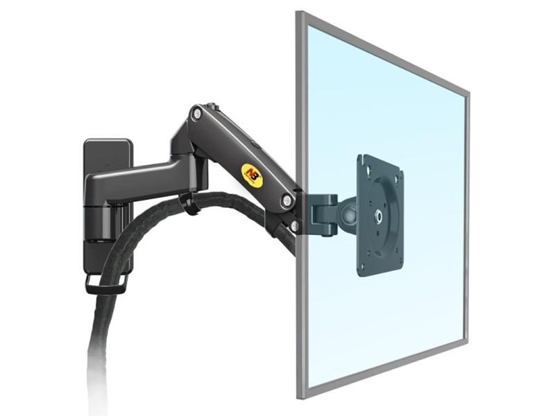 North Bayou NB F150 Gas Spring 17-35 Inch LED TV Wall Mount Monitor Holder Carousel 1