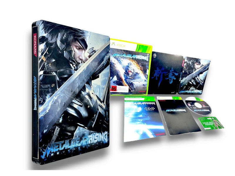 Metal Gear Rising: Revengeance (Xbox 360) STEEL CASE COLLECTOR'S EDITION Carousel 1