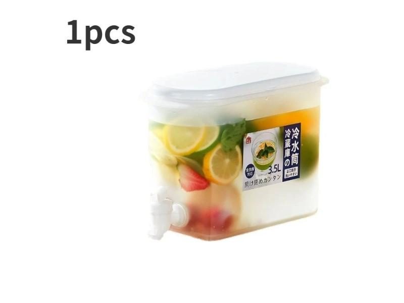 2Pcs 3.5L Large Capacity Cold Kettle With Refrigerator Faucet For Ice Drinks Carousel 1