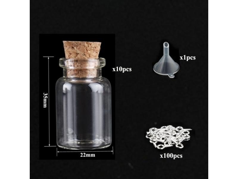 Mini Glass Bottles Carousel 1