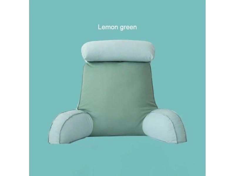 Triangle Cushion Reading Pillow For Bed Headboard Backrest Support Carousel 1