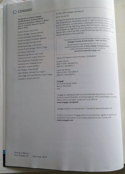 Textbook Chemistry Carousel 2