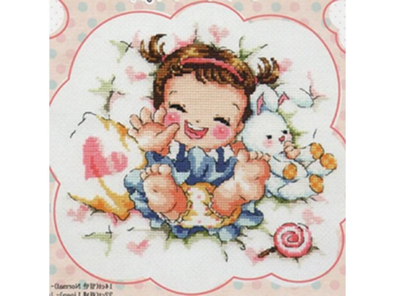 SO3234 Korean Love Mini Cartoon Package Craft Stich Cross Stitch Needlework Carousel 1