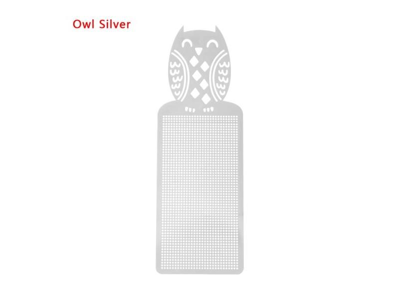 Cute Exquisite Metal Cross-Stitching Bookmark Kit DIY Cross Stitch Needlework Carousel 1