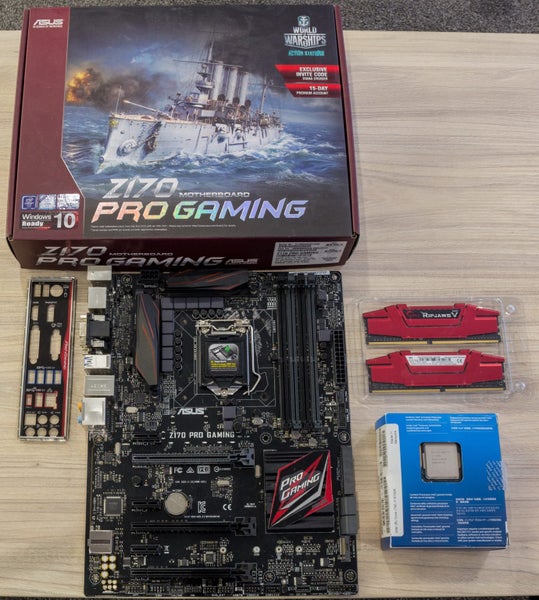 ASUS Z170 PRO GAMING + Intel i7-6700K + 16GB DDR4 RAM Bundle63616513196546110