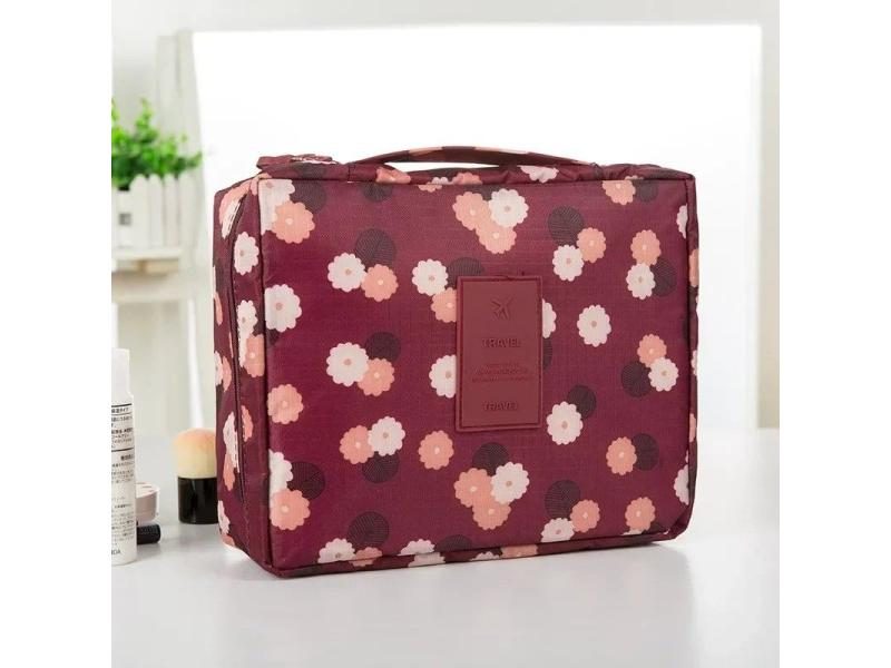 Portable Needlework Storage Bag Mesh Divider Pouch Yarn Knitting Tools Carousel 1